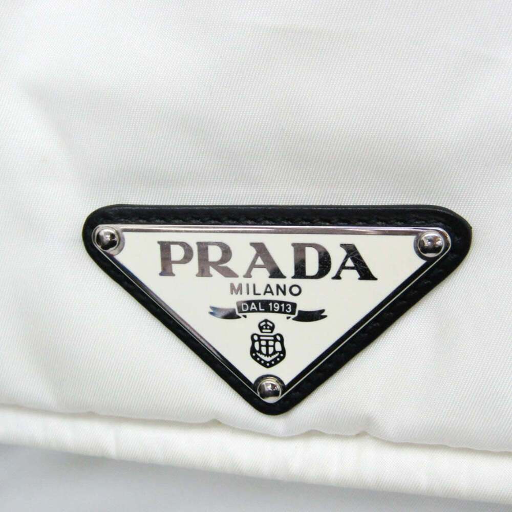 PRADA Black Leather Messenger Shoulder Bag - Picture 12 of 16
